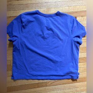 Classic fit cotton blend T
